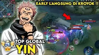 TOP GLOBAL YIN TUTORIAL FAST FARMING DAN ROTASI YIN AUTO SNOWBALL! - MLBB