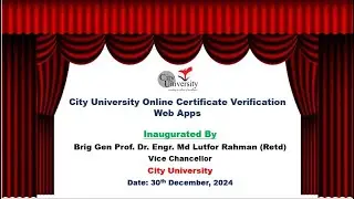 City University Online Certificate Verification
