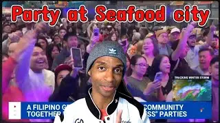 Viral Filipino parties at Seafood CIty Grocery store in California
