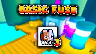 BASIC FUSE BLURRED BEAR х3 IN PET SIMULATOR 🚂 STEAMPUNK