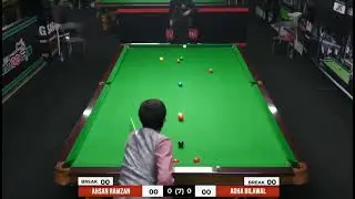 Ahsan Ramzan world Snooker champion frame 2 High quality.