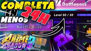 COMO COMPLETAR EL BATTLEPASS AFK EN MENOS 24 HORAS EN ANIME SHADOW 2 #roblox #animeshadow