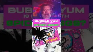 Бабл Юм сделан из паучьих яиц?! 🕷️