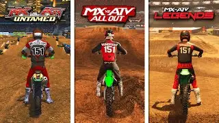 Every Capital City & Savannah Track In MX vs ATV - Direct Comparison