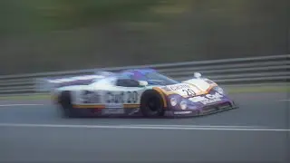 Jaguar XJR Group C on Le Mans & Spa Classic : One of the most iconic car ! [HD]