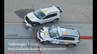 2018-2020 Volkswagen T-Cross Post-Collision Braking Test