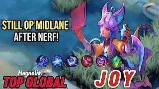 Gameplay Joy Midlane Is Better Than Jungler After Nerf! Best Build [ Top Global Joy ] Mobile Legends