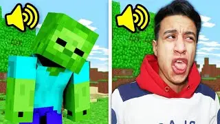 تقليد اصوات جميع الوحوش و الحيوانات - أسوء تحدي بالعبة ماين كرافت ... !؟🔥😱