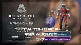 Free coating and charm August 5-7 Twitch drops!  - Halo infinite