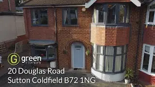 Virtual tour - Video tour of house - 20 Douglas Road Sutton Coldfield B72 1NG - Drone