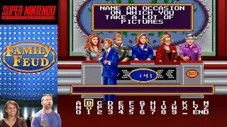 Family Feud (SNES) 2-Player Girlfriend MAME Gameplay