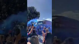 New Zealand Derby: Auckland fans aren&rsquo;t letting the Wellington team bus into the stadium