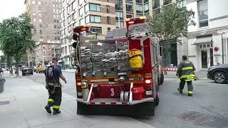 FDNY Engine 3 takes the run, Ladder 12 stays in service