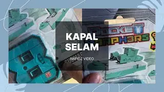 Unboxing dan Merakit Mainan Angka 8 - Submarine - Emco Pocket Morphers Mainan Robot Angka Mega Botz