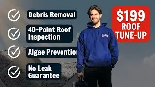 $199 Roof Tune-Up in Nashville | Roof Inspection & Algae Protection