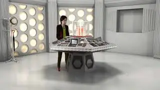 The Seventh Doctor in his TARDIS (Premiere Pro + The Sims 2)