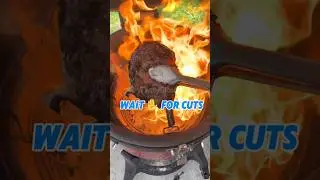 Perfect Medium-Rare Tomahawk Steak Cut 🤤🥩 #Shorts #foodshorts #asmr #steak