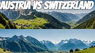 Austria vs Switzerland 5 Big Difference #austria  #switzerland  #SwissVillages #travelvideo4k