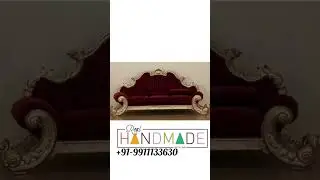 WEDDING SOFA | EVENT SOFA | STAGE SOFA #furniture #latestfurinture #shorts #@realhandmade1935 ​