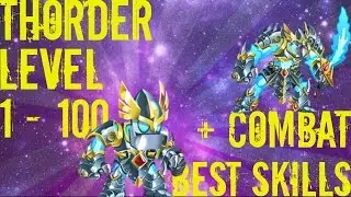 Monster Legends - Thorder Level 1 to 100