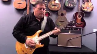 GARRETT PARK GUITARS - 1991 PRS CE Vintage Yellow German Birds