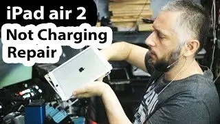iPad Air 2 not charging Repair and Dark Spots on left side of the screen