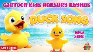 Duck Adventure Song | Fun Cartoon Kids Rhyme & Sing-Along #nurseryrhyme #cartoonkids #kindergarten