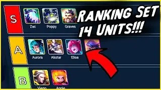 Ranking EVERY TFT Set 14 Unit By Cost - Tier List Mid Set Update!!!