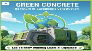 Green Concrete &ndash; The Future of Sustainable Construction | Eco-Friendly Building Material Explained