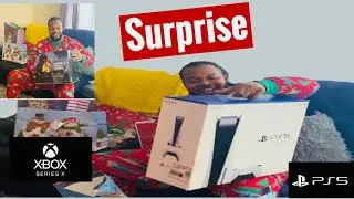 SURPRISING MY HUSBAND WITH A PS5 AND XBOX SERIES FOR CHRISTMAS.
