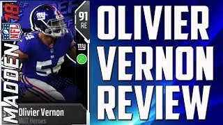 HOW GOOD IS 91 OLIVIER VERNON? MUT 18 CARD REVIEW