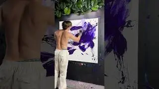 I painted Mike Tyson with punches 😳 #miketyson #paintings #art #jakepaul #boxing  #portrait
