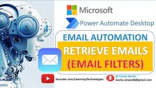 Power Automate Desktop : How to work with 