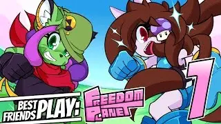 Лучшие друзья играют в Freedom Planet (часть 1)