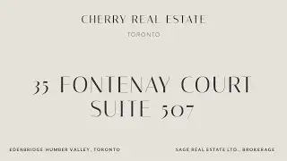 35 Fontenay Crt #507 | Edenbridge Humber Valley | Toronto
