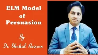 Elaboration Likelihood Model I ELM Model I Advertising I Persuasion by Dr Shahid Hussain