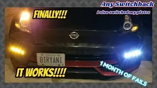 How to install Evo-R/Any switchback DRLs on your car! - FAIL x2