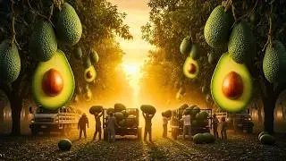 Inside Modern Avocado Processing: The Shocking Processing of Massive 