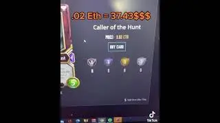 Noob Opens Easy 40$ Card in NFT Card Game!!! #shorts
