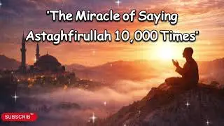 The Miracle of Saying Astaghfirullah 10,000 Times#astaghfirullah @faithunfolded-v30