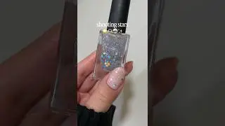 perfection in a bottle 💫 love this starry holo polish from @HoloTaco &ldquo;shooting star taco&rdquo; #nails