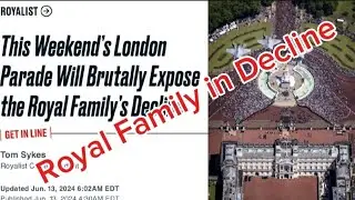 Analysis: Trooping the Colour Highlights Royal Family's Decline & Challenges.#trending #britishroyal