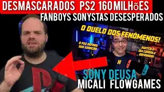 DESMASCARADOS ! PS2 160 Milh&otilde;es kkk MICALI Do Flow Games e Aparta Start SURTAO e Replica MENTIRA