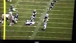 Zeph Lee #40 Raiders chasing Bears Jim Harbaugh #4