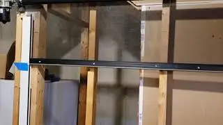 $300 DIY Homemade motorized retractable porch patio wall screen prototype