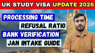 UK STUDY VISA 2026 Full Update &ndash; Processing Time, Refusal Ratio, Bank Verification, Jan Intake Guide