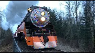 SP 4449 Holiday Express 12/15/2019. Portland, OR.