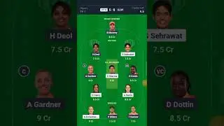UP-W vs GJ-W Today Match Prediction | GJ W vs UP W WPL 2025 15th Match Prediction, ansari loss cover