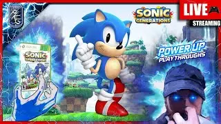 Checking Out Sonic Generations! | Power Hour!- FIRST TIME | Sonic Generations | XBOX 1
