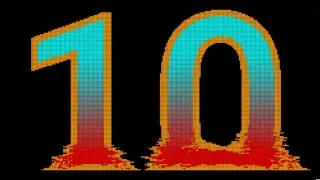 10 to 0 Countdown Timer with Falling to Pieces Effect